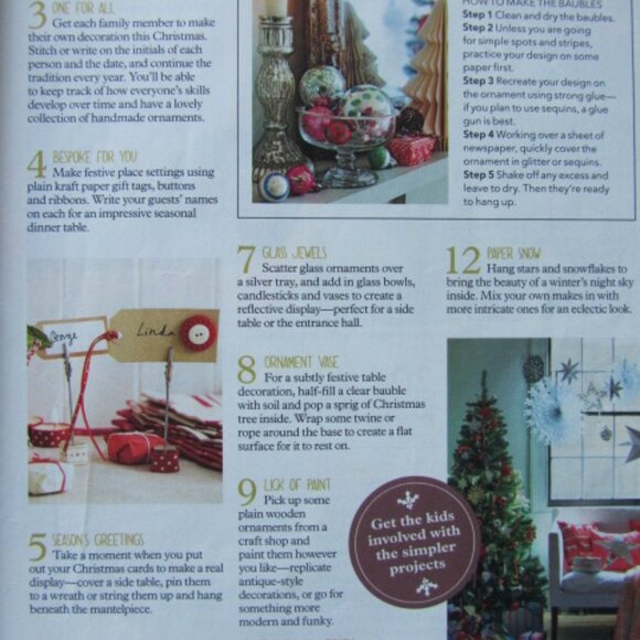 Handmade Christmas 219 Festive Ideas Get Crafty Step-by-Step Instructions - Picture 5 of 13